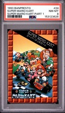 1993 BANPRESTO SUPER MARIO KART PART 1 #24 SUPER MARIO KART PSA LOW POP VINTAGE  picture