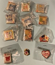 Vintage Blood Donor Pin Lot Of 12. Millennial/Detroit Different Years  picture