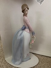 Lladro “Basket of Love” Porcelain Figurine 7622 Retired-New Quality in Box picture