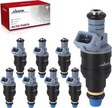 8PCS Fuel Injectors 4 Holes Compatible with Chevy Camaro Caprice Corvette Imp... picture