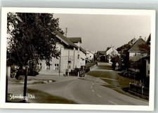 84419 W8255 Schwindegg Photo Postcard Local Street Motorcyclist - 13537610 picture