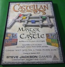 Castellan  Master The Castle Game Print Ad Framed 8.5x11 2013  picture