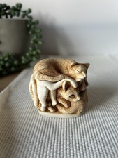 Harmony Kingdom Purrfect Friends Cat Trinket Box Treasure Jests 1994 England picture