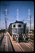 R DUPLICATE SLIDE - Pacific Electric PE 1593 Electric Freight Action Graham Yd picture