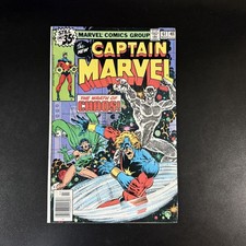 Vintage 1978 Captain Marvel #61 Marvel Comics Bronze Age Superhero Comic Book picture