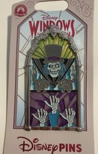 Disney Parks 2026 Windows of Attraction Haunted Mansion Hatbox Ghost LE 2500 Pin picture