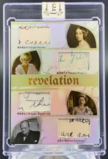 Empress Josephine/ Diana/ Queen Elizabeth/ Churchill 2025 Eternal /50 Patch Card picture