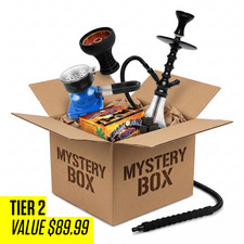 Hookah Mystery Tier 2 - $89.99 Value Hookahs Shisha Burner Accessories BYO picture