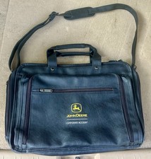 JOHN DEERE Logo Corporate Laptop Spacious Briefcase by Leeds Brand New WOT’s picture
