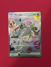Pokemon Mew EX 158/128 - Futuristic Rare Near Mint - 30th Anniversary picture