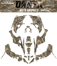 Can Am Renegade Graphics Kit  Pro Edition D70-1 Camo 2016-2022 picture