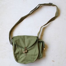Original Chinese Vietnam War Era Type 56 Drum Magazine Pouch Green Bag picture