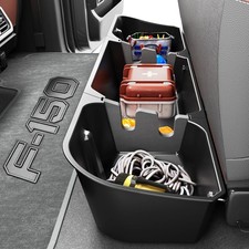 under Seat Storage Box Compatible with 2015-2026 Ford F-150 F150 Supercrew Cab, picture
