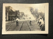 Antique 1913 Fire Springfield Missouri Vaudeville Theater Vintage Rare Photo picture