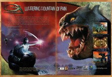 Giants Citizen Kabuto Planet Moon - 2 Page Game Print Ad Poster Promo Art 2001 picture
