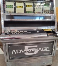Konami Advantage 5 Slot Machine 55”x21” picture