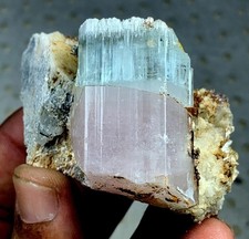 560 Carats Beautiful Aquamarine Var Morganite Specimen from Skardu  pakistan picture