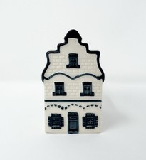 KLM Lucas Bols Amsterdam 2011 Blue Delft Pottery #1 Mini House EMPTY NOT picture