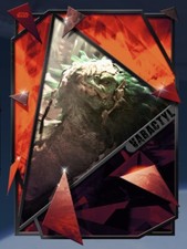 FRACTURED BLACK VARACTYL REVENGE OF SITH LOCK-ON Topps STAR WARS CARD TRADER picture