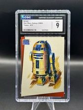 CGC 9 R2-D2 1993 Topps Star Wars Galaxy #12 picture