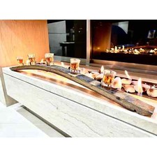 Wine Barrel 5-Glass Flight Shooter (Wine Barrel Gift-Whiskey Barrel-Barrel Gift) picture