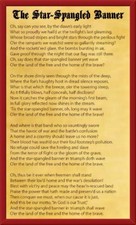 Patriotic US National Anthem All 4 Verses 5