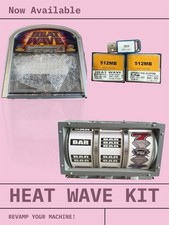 WMS BB3 Blade Stepper HEAT WAVE Complete REEL KIT ( Top Frame, Reels, Software) picture