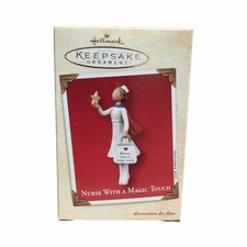 2003 Hallmark Nurse With A Magic Touch Ornament - Medical - Doctor picture