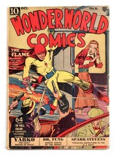 Wonderworld Comics #6 GD+ 2.5 RESTORED 1939 picture