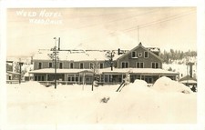 1930s Siskiyou Weed California Hotel occupation RPPC Postcard 26-4033 picture