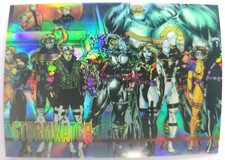 1994 Wildstorm Set 1 #C2 Stormwatch, Holo Chrome Refractor, Rare Insert picture