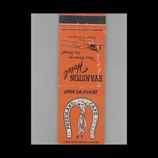 Matchbook Cover Freeman's Cafe Evanston Hotel Evanston, WY picture