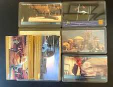 1997 Star Wars Trilogy Topps Widevision Set 1-72 + Rare Inserts picture