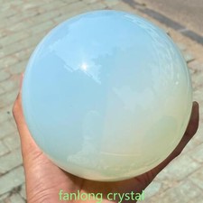 Top Opalite ball rainbow quartz crystal sphere gem reiki healing 120mm picture