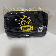 CHUMS x Pokemon Pikachu Collaboration Mini Shoulder Bag Black picture