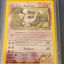 Wizards 2000 Pokémon Team Rocket Rocket's Mewtwo 14/132 Holo English picture