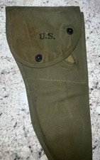 US Army M1A1 Carbine weapon canvas case, ORIGINAL, 1944 paratrooper Airborne picture