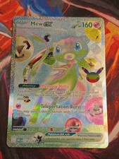 Mew ex Futuristic Rare ME: 30th Celebration 158/128 NM Pokemon picture