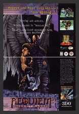 1999 Requiem: Avenging Angel Video Game Print Advertisement (2 pgs) picture