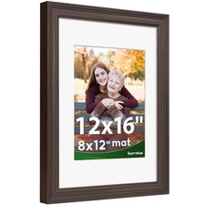 12x16 Frame, Vintage Classic Style Picture Frame Brown 12X16 picture