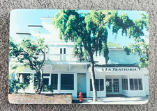 Montage Key West La Trattoria Restaurant Postcard Signed Louis D'Aperiere picture