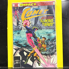 DC Impact Comics The Comet #3 (1991) Single Issue Comic Book The Peace Train picture