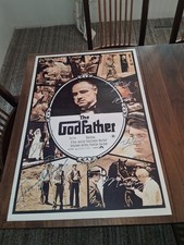 RARE Godfather - Poster Signed by Cast / Marlon Brando / Al Pacino / Copulau picture