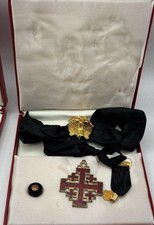 Vintage Knight Commander of the Equestrian Order Holy Sepulchre Jerusalem Medal picture