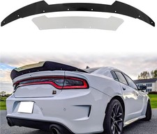 V2 Style Rear Wickerbill Spoiler for Dodge Charger 2015-2023 2Pcs SRT ScatPack  picture