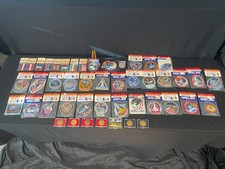 Nasa Astronaut Space Shuttle Patch Lot - 38 patches, 6 commemorative coins picture