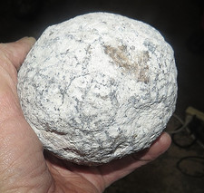 1 BEAUTIFUL LAS CHOYAS  MEXICAN COCONUT AGATE GEODE; SOLID NODULES 4 INCHES JAL picture