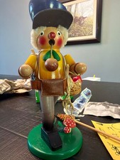 Steinbach Peddler Hausierer Smoker 906 Nutcracker West Germany Peddler ~10”  picture
