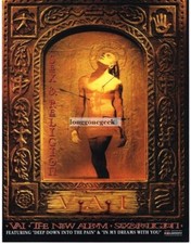 1993 STEVE VAI - Sex & Religion - Vintage Album Promo Print Ad picture