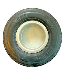 Pirelli Cinturato Tire Ashtray Aluminum Rubber Advertisement SN 55 Vintage 2 picture